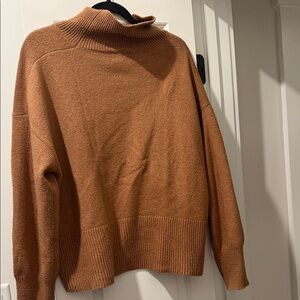 a new day Warm Tan Turtleneck Sweater